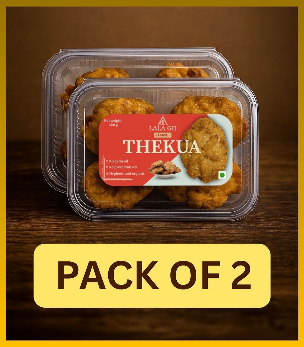Traditional classic thekua, hygienic authentic and organic, special Bihari snacks